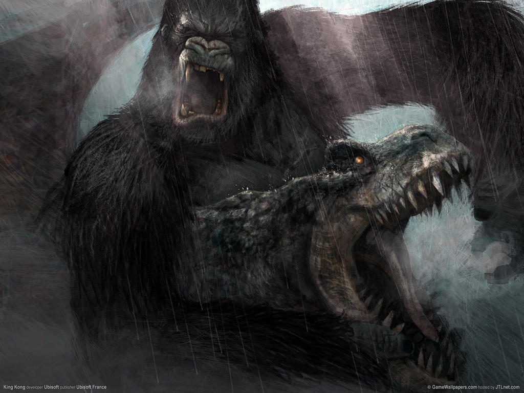 King Kong Vs V Rex By Jw Gojifan On Deviantart