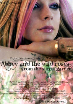 Abbey and the wild roses....