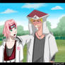 Naruto the Hokage and Sakura