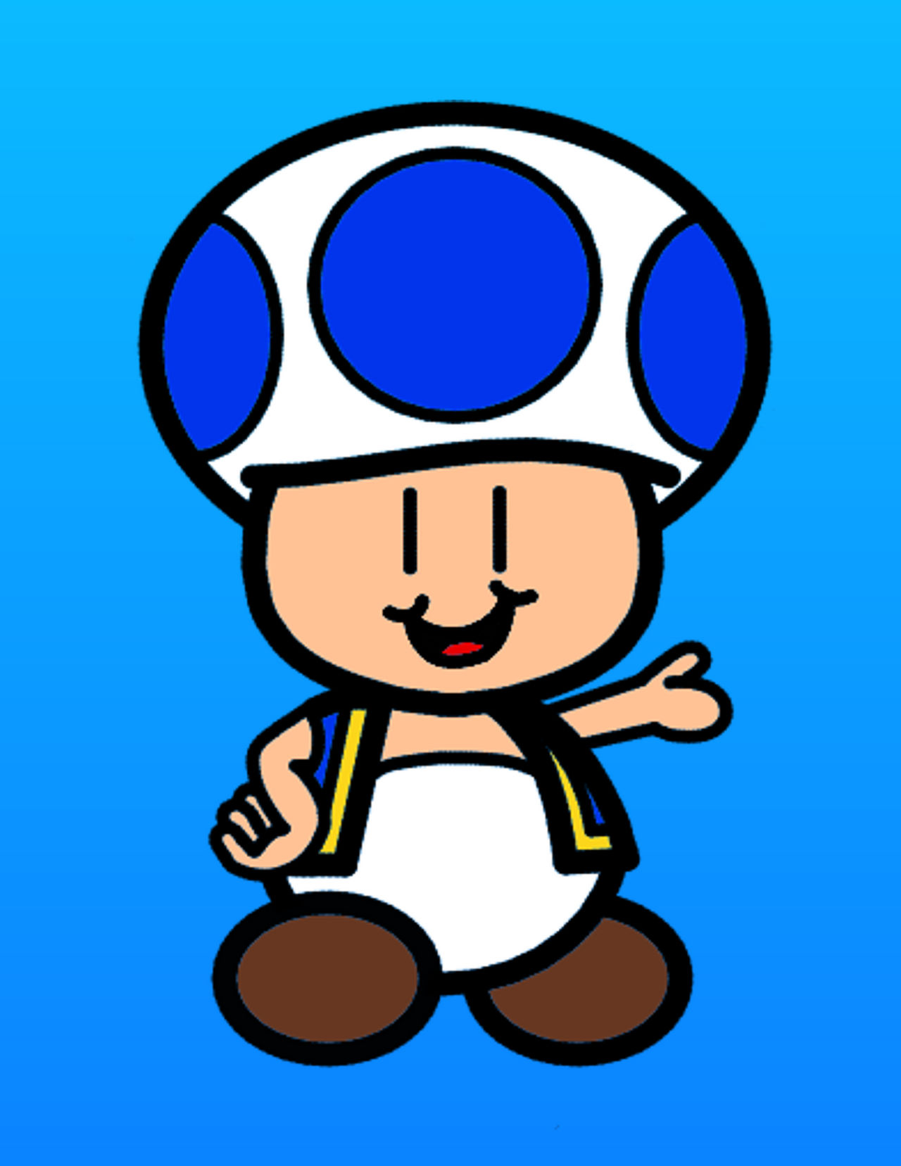 Blue Toad by Pigman39 on DeviantArt