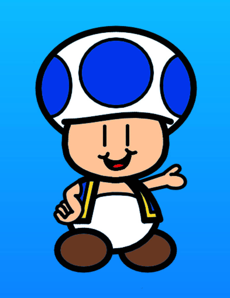 Blue Toad by Pigman39 on DeviantArt