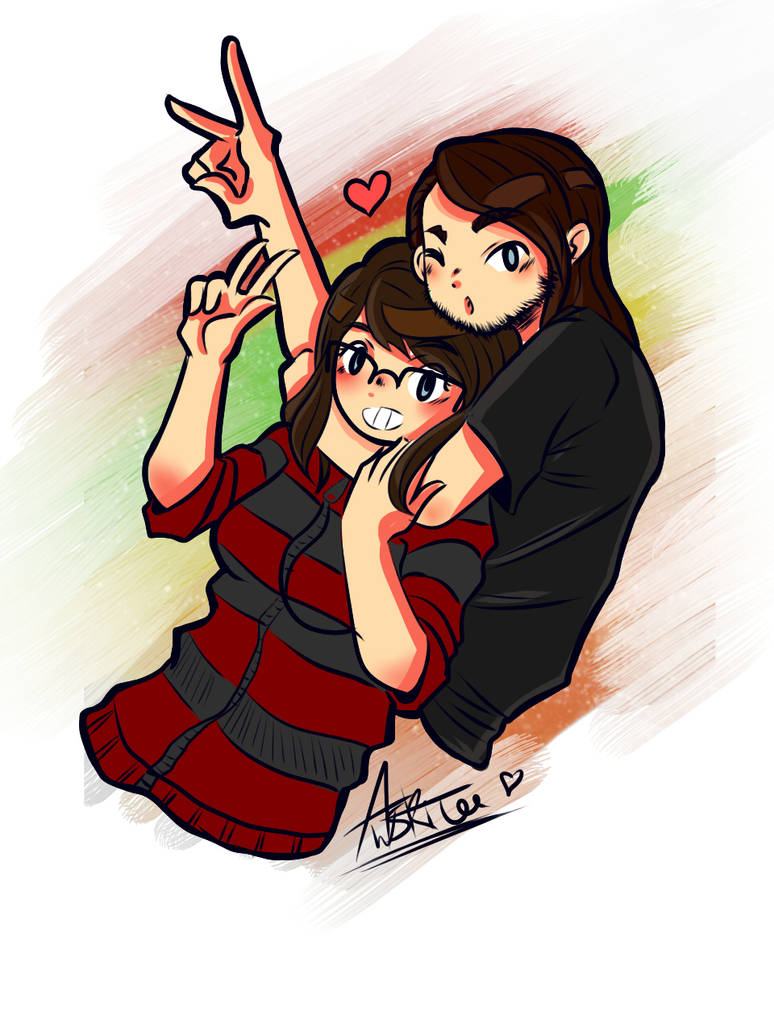 My bibi and me :D by Awskitee