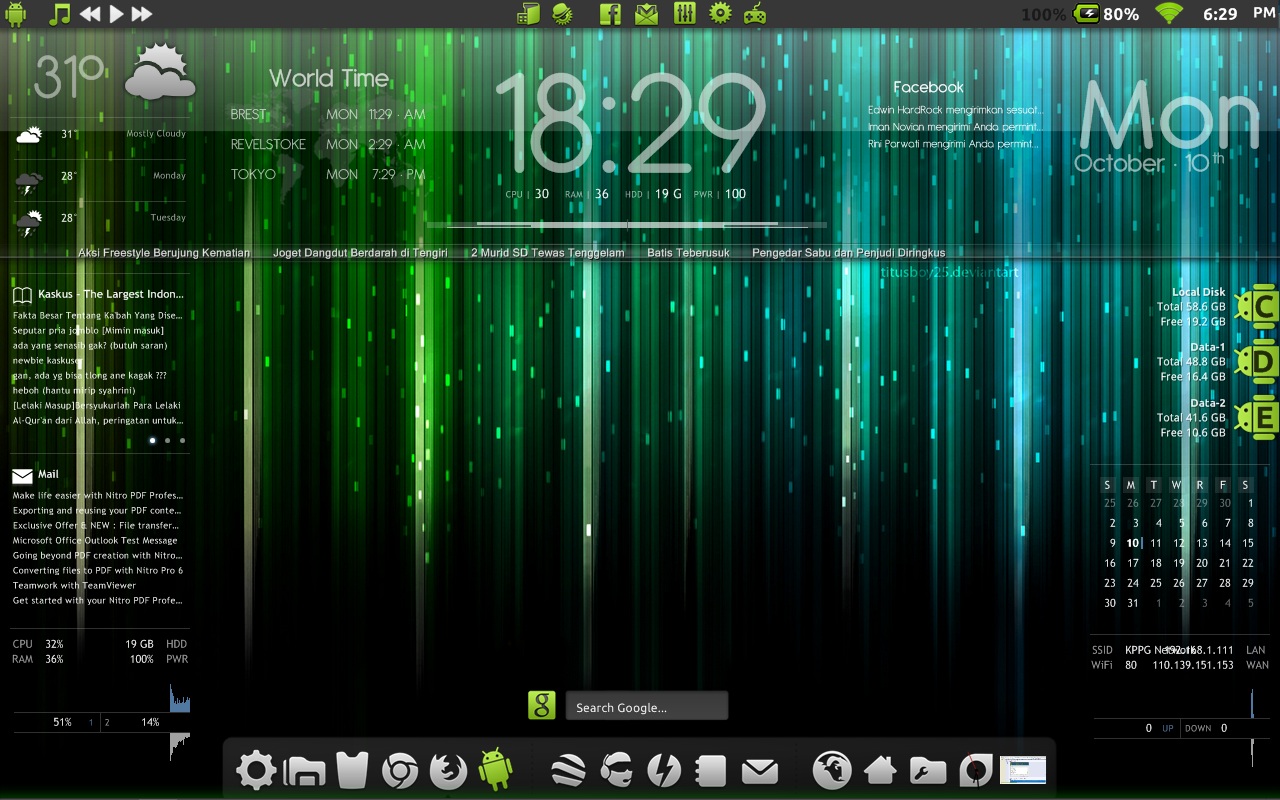 My Android Desktop