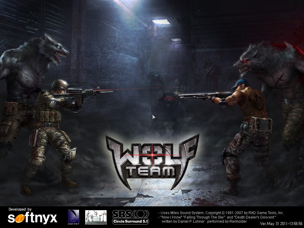 Wolfteam Start Screen 1