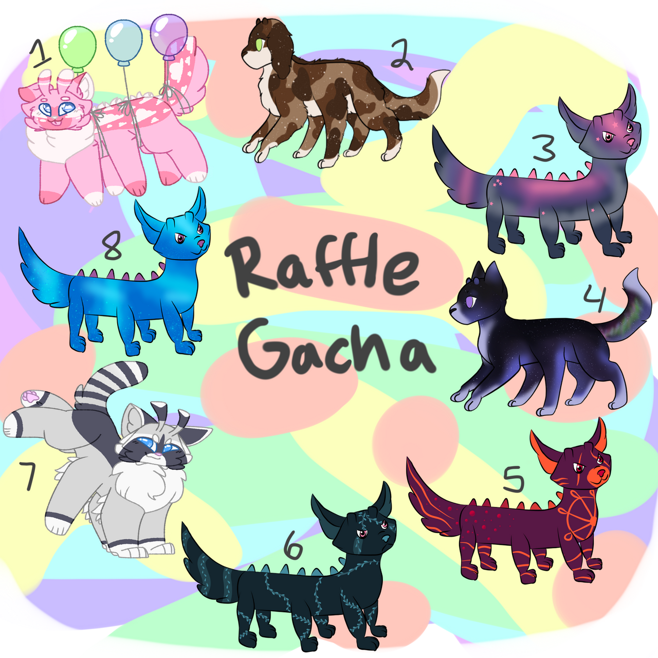 Anniversary Gacha! - Closed by Puppillars on DeviantArt