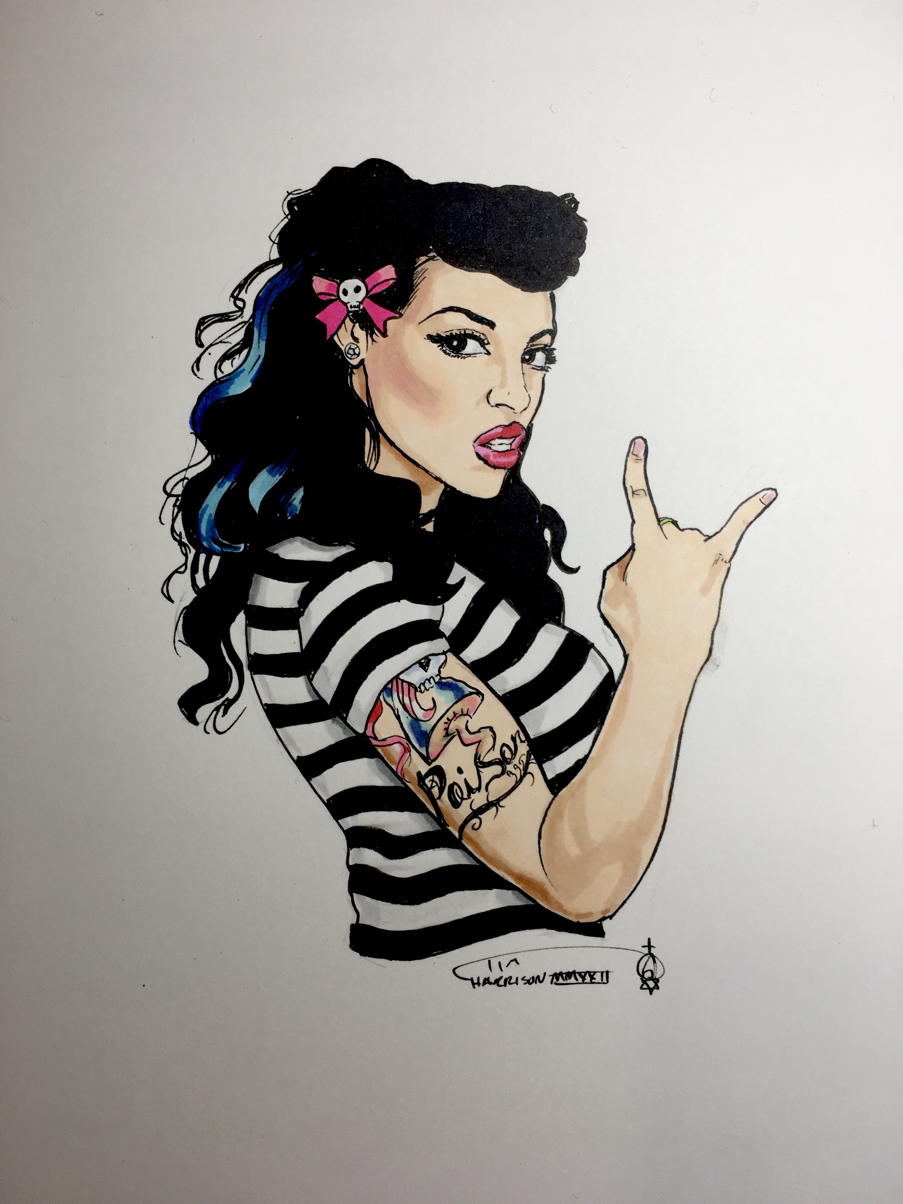 Deviantart Rocker Girl Rockabilly Girl by ironsiderodger on DeviantArt