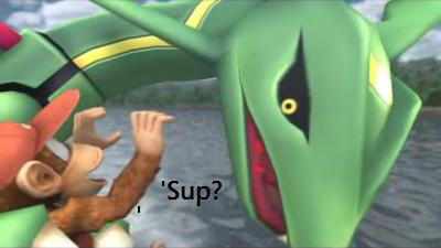 SSBB Captions: Rayquaza