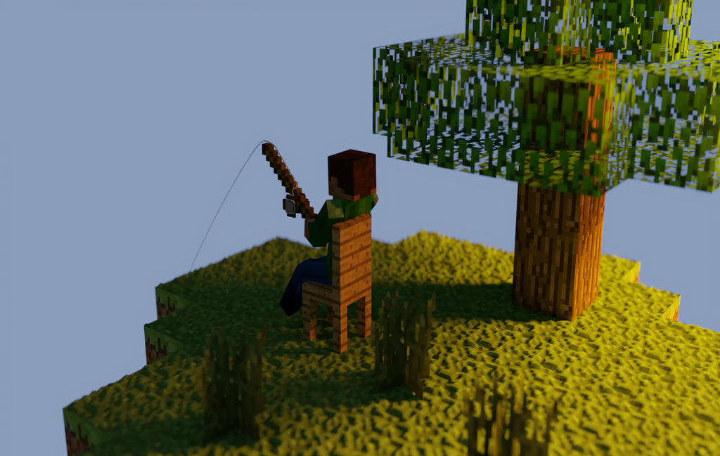 Minecraft Background Flying Minecraft Flying Island by Andreo-Kvantum on DeviantArt