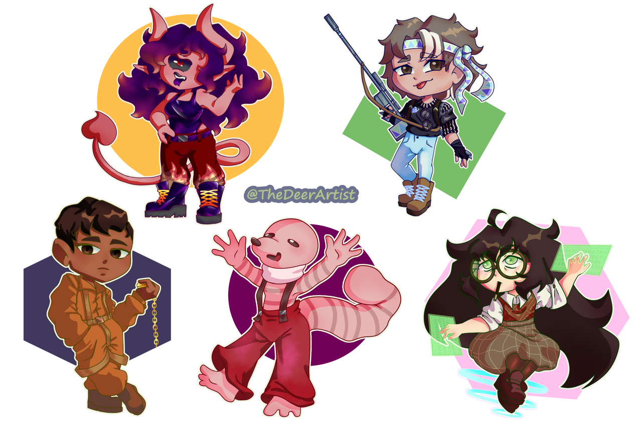 All together by TheDeerArtist on DeviantArt