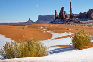 Snow And Sand