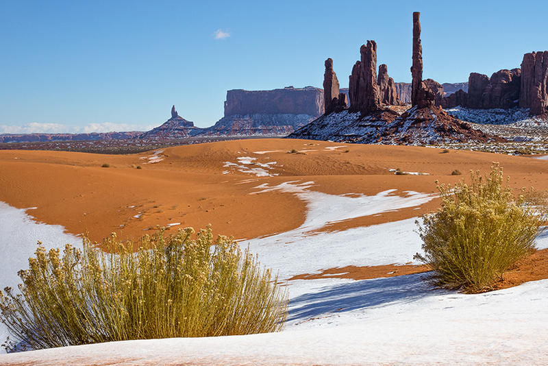 Snow And Sand