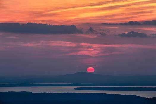 FOGGY SUNSET