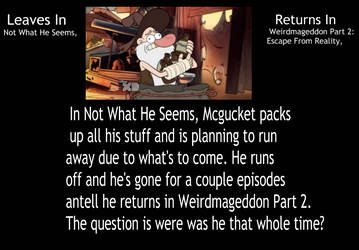 Gravity Falls: A Question About Mcgucket by Evanh123