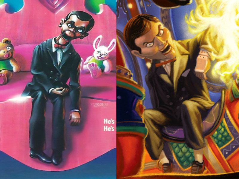 Goosebumps: Slappy, Old And New by Evanh123 on DeviantArt