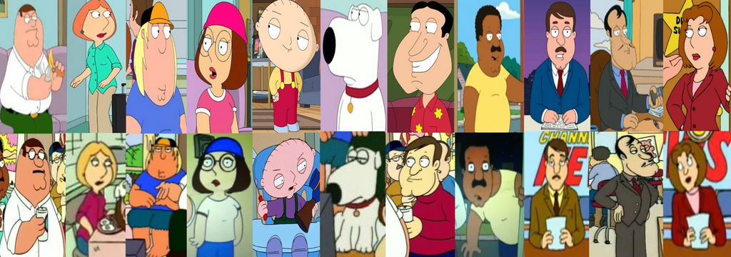 Family Guy: Old And New Designs by Evanh123 on DeviantArt