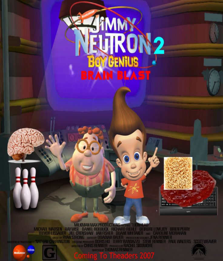Jimmy Neutron Boy Genius 2 Brain Blast Poster By Evanh123 On Deviantart