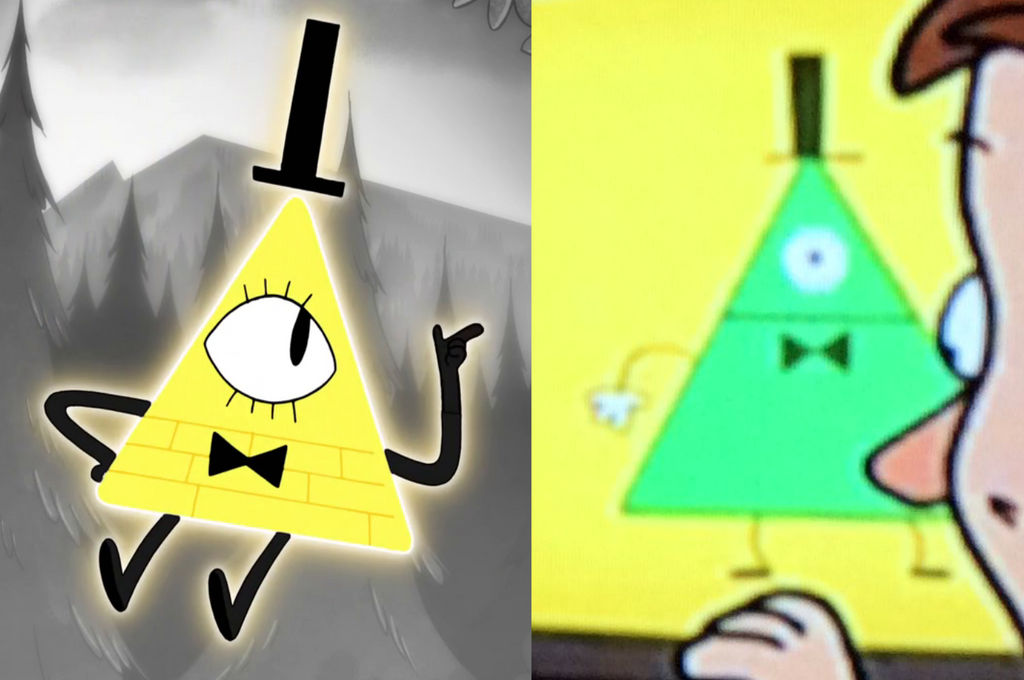 Gravity Falls: Bill Cipher, Old And New Designs by Evanh123 on DeviantArt