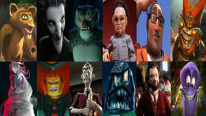 DreamWorks Villains by JustSomePainter11 on DeviantArt