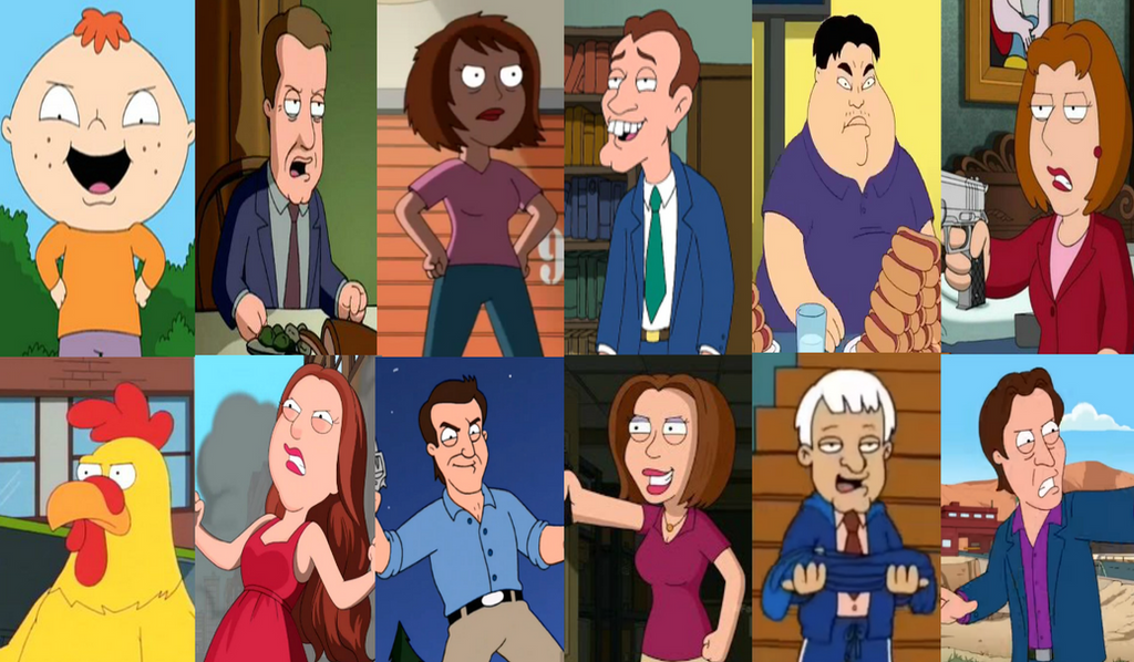 Reptep Family Guy: Villains by Evanh123 on DeviantArt