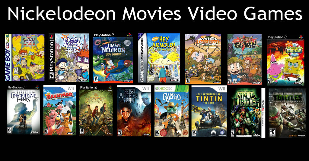 Cartoon Networks Games For Xbox by Evanh123 on DeviantArt