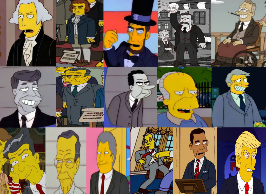 Simpsons President Ralph The Simpsons: U.S. Presidents by Evanh123 on DeviantArt