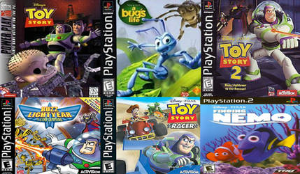 Rizo electo Mucho bien bueno Traveller's Tales: Pixar Video Games by Evanh123 on DeviantArt