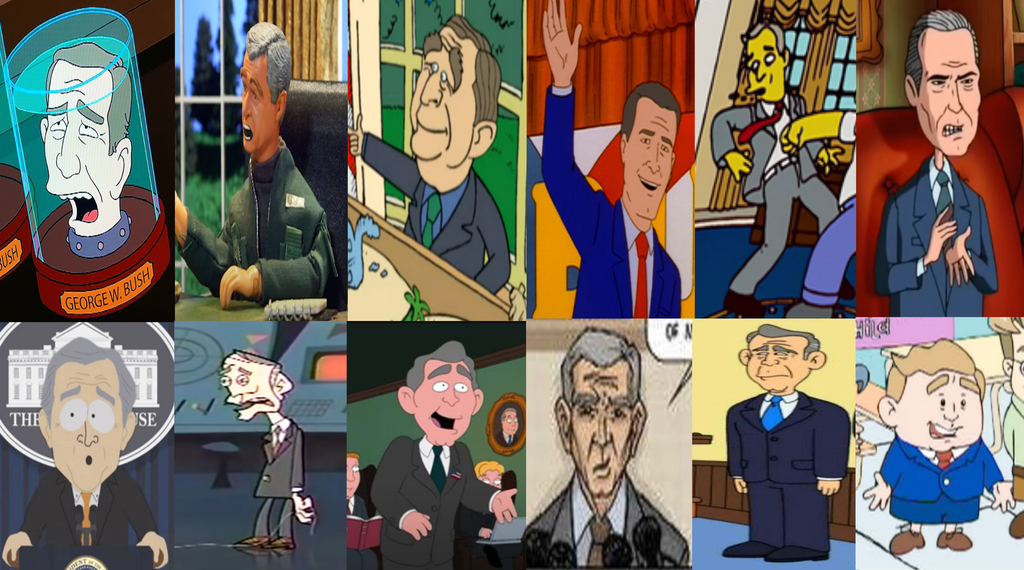 George W. Bush Animation George W. Bush Animated Portrayals by Evanh123 on DeviantArt