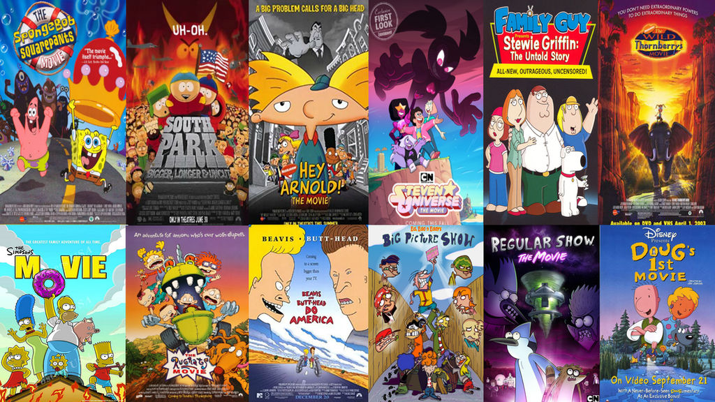 Animated TV Show Movies by Evanh123 on DeviantArt