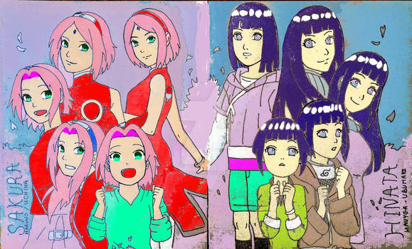 Sakura Haruno and Hinata Hyuuga 