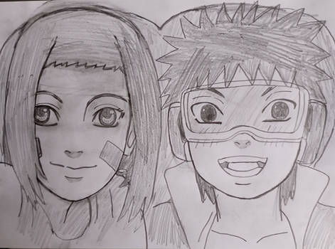 Rin and Obito 