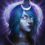 Pillars of Eternity - Female Moon Godlike Portrait