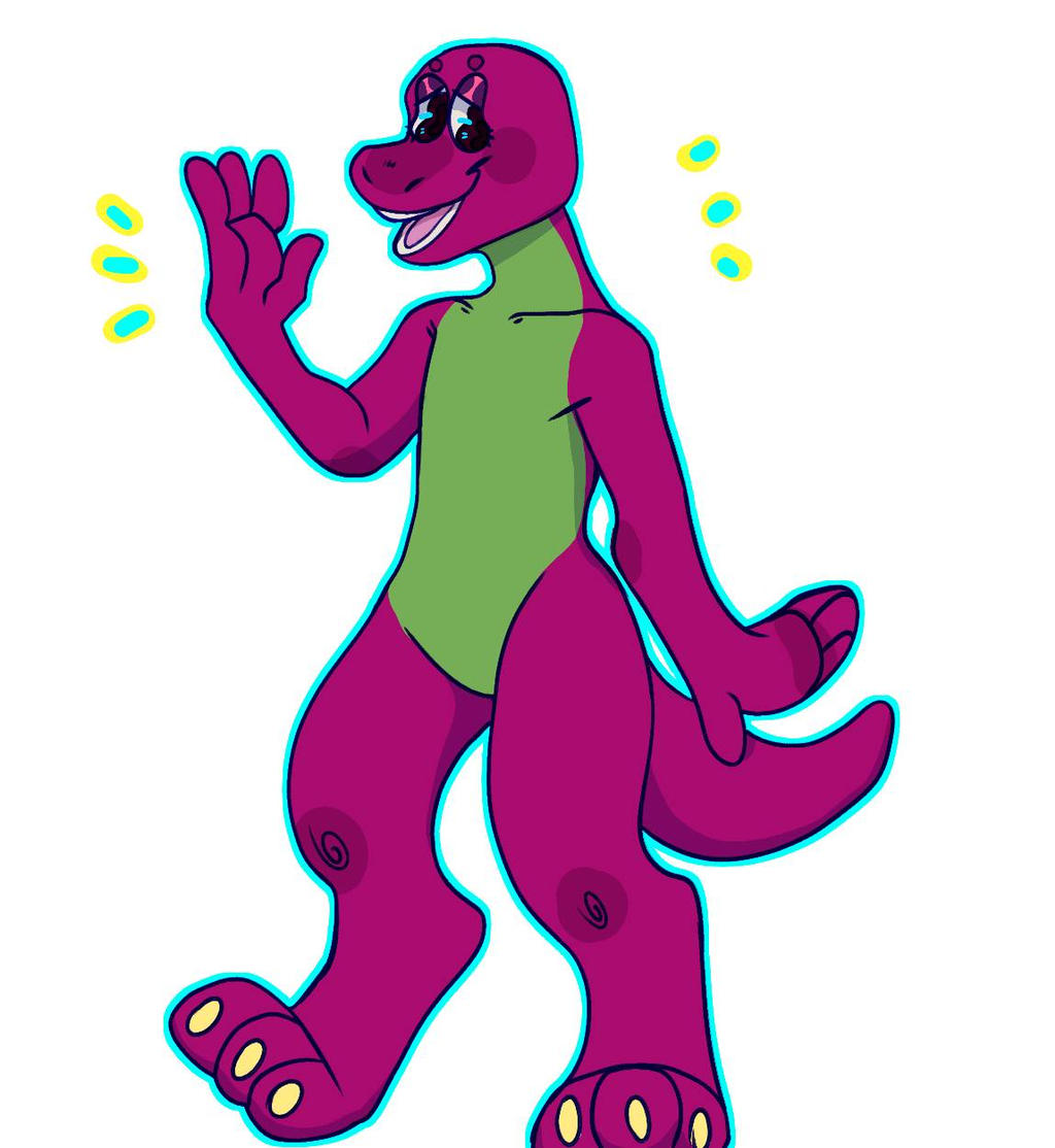 Barney Redesigned Deviantart Barney by Rottinfruit on DeviantArt