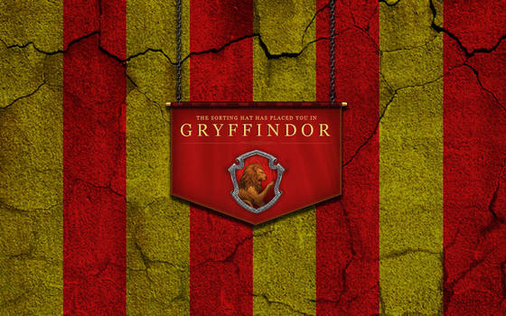 Gryffindor Wallpaper (Cracked wall saga)