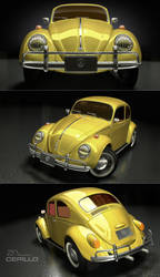 VW Beetle 1956 Cepillo