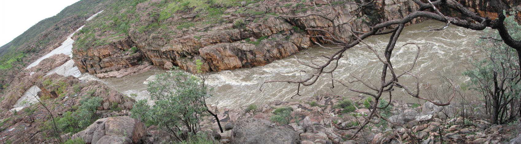 Panorama 8th Gorge Nitmiluk 30Jan10