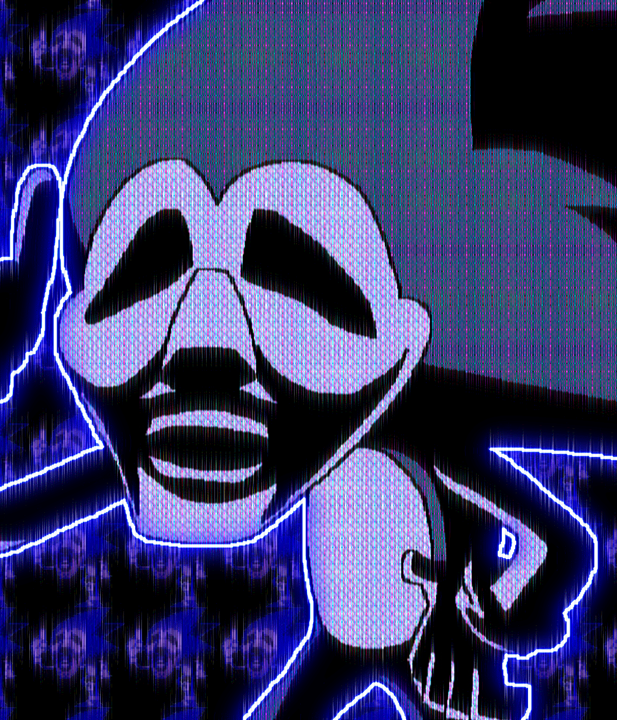 Majin Sonic Face [Gif] by dObnUT on DeviantArt