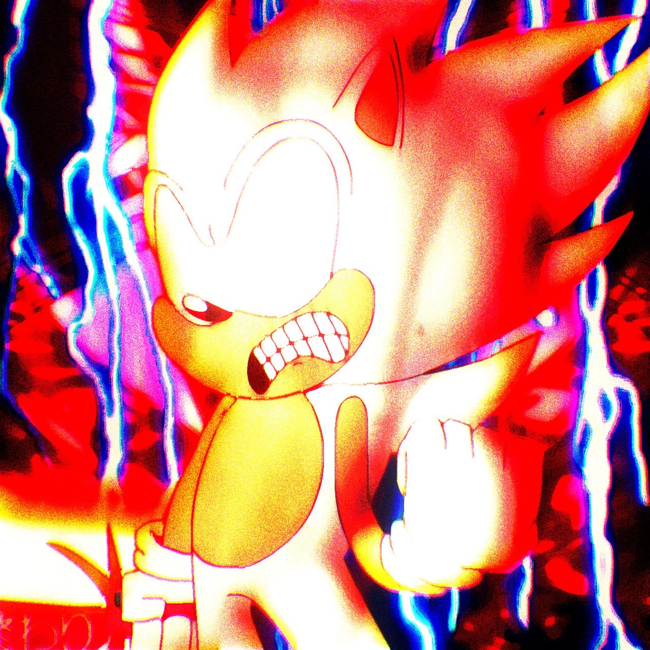 The real Hyper Sonic in Sonic X by AshleyTheFoxOfficial on DeviantArt