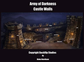 AOD: Defense Castle Walls