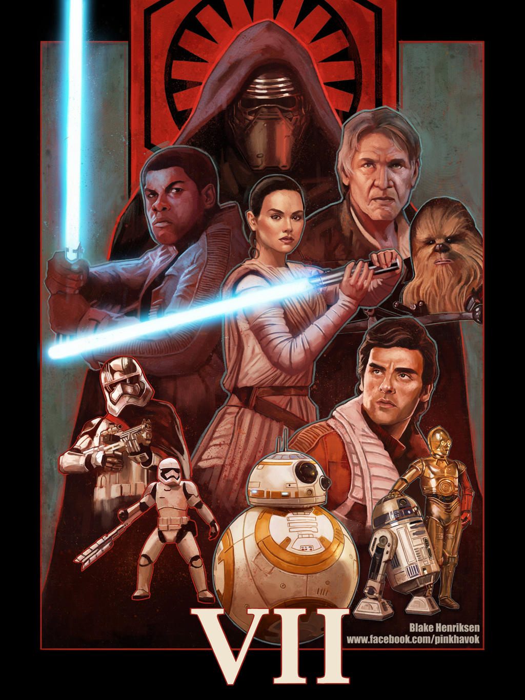 Star Wars Episode VII by pinkhavok