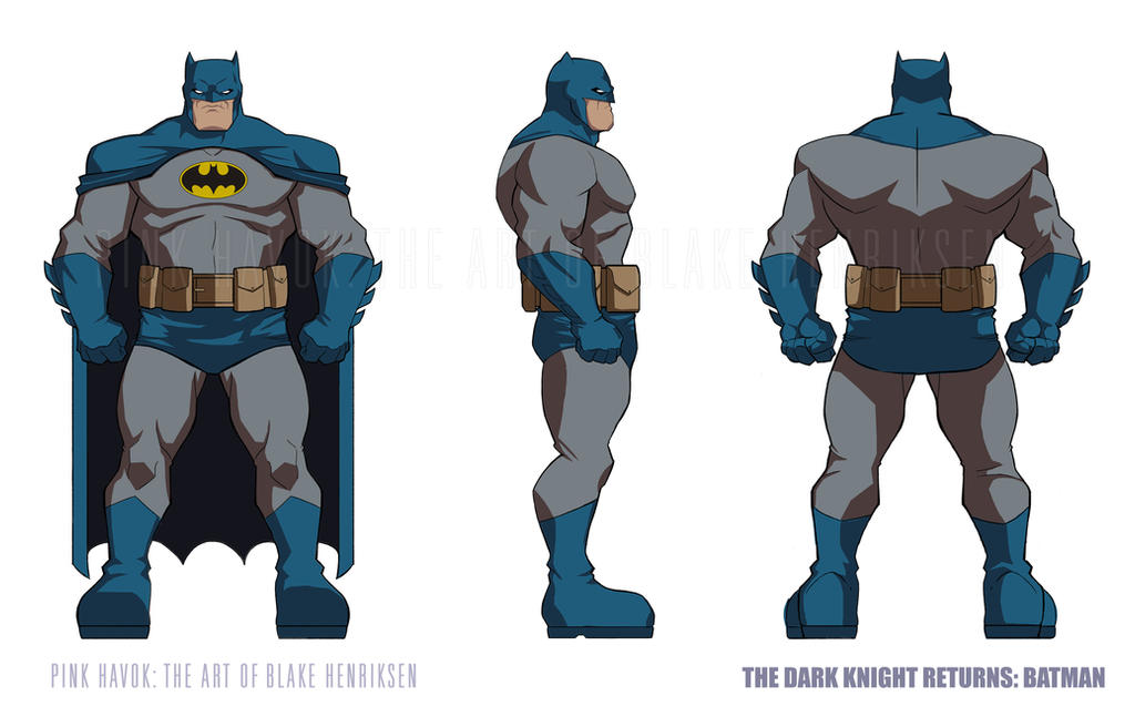 The Dark Knight Returns Animated: Batman Suit 01