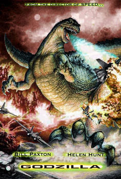 Godzilla (Cancelled Jan De Bont Film) Poster