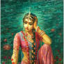 Radha alone