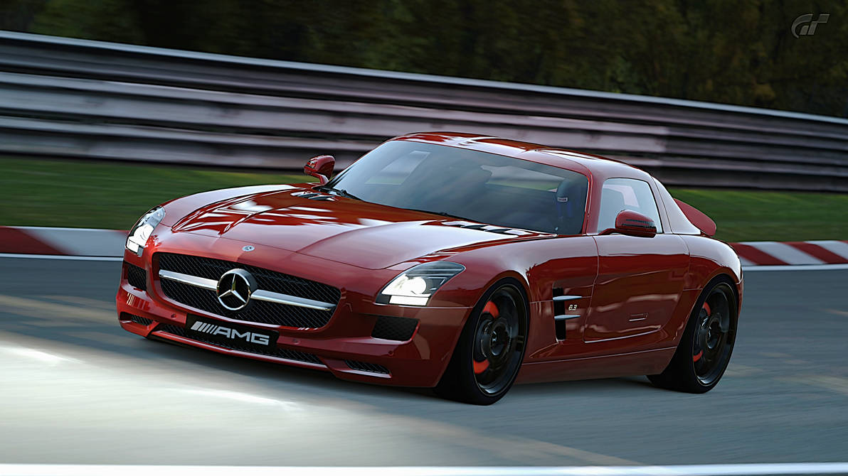 Mercedes Benz SLS AMG by StrayShadows on DeviantArt