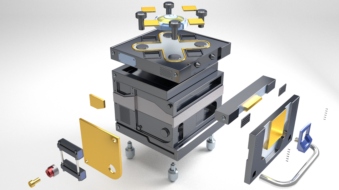 Hard Ops cube (exploded view) by safetyman99 on DeviantArt