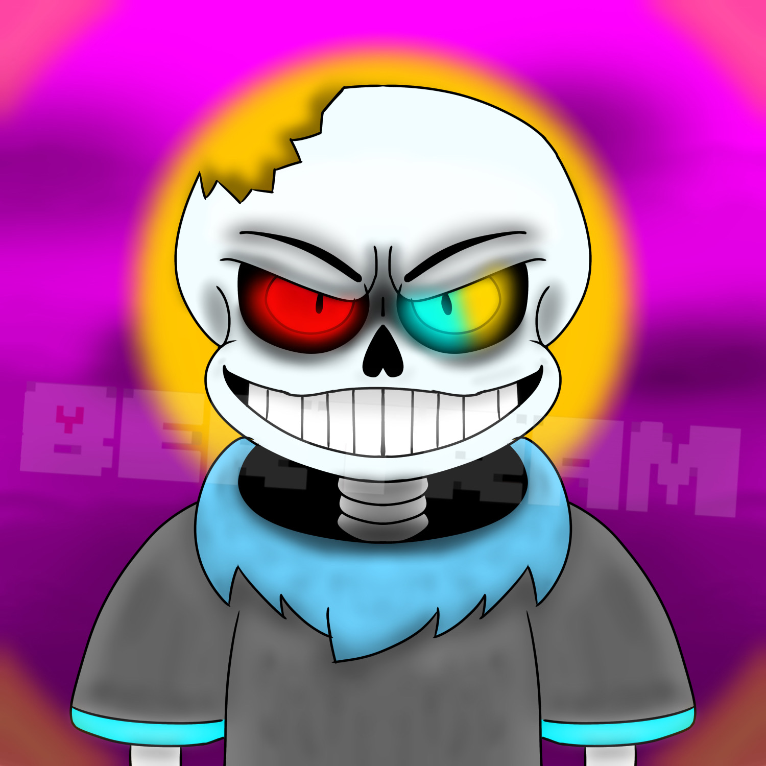 Killer Sans] HeadCanon Sprite by Mlarko on DeviantArt