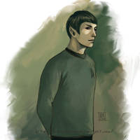 speed drawing - Spock