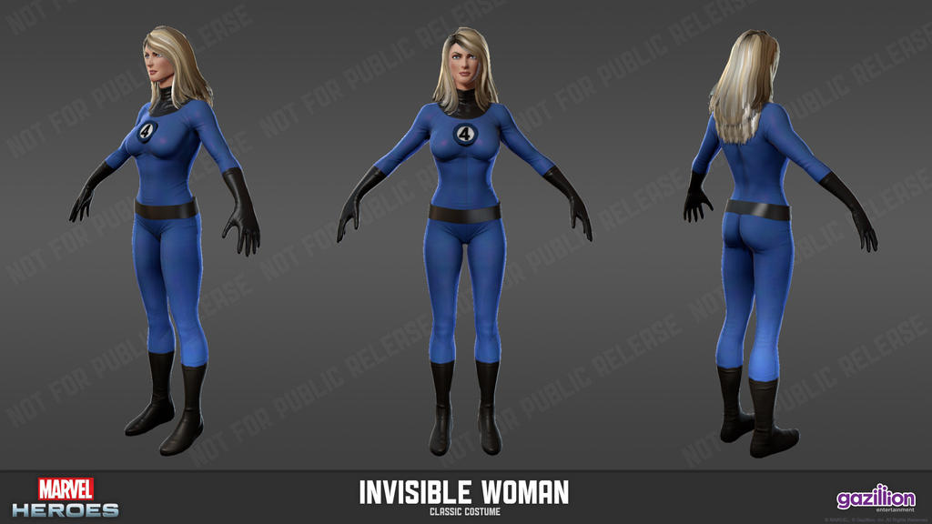 Invisible Woman-Classic Costume by GokuGod22 on DeviantArt.