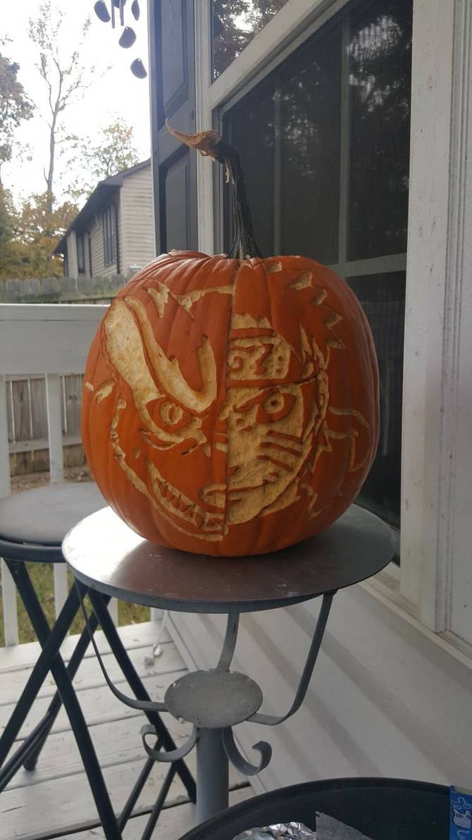 Naruto/Kurama pumpkin Carving by ckdezzyray on DeviantArt