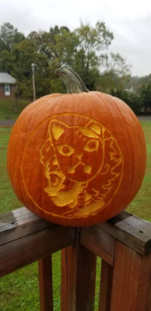 Demon Slayer Pumpkin by ckdezzyray on DeviantArt