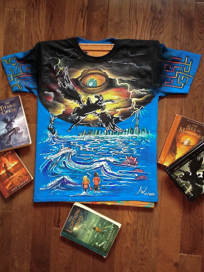 Percy Jackson inspired t-shirt